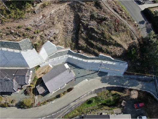 防急砂第35号の3　（急）深井地区　急傾斜地崩壊対策工事