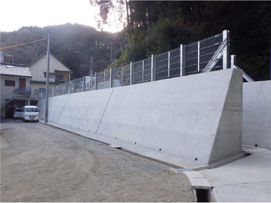 防急砂第42号の3他　（急）只越地区　急傾斜地崩壊対策工事